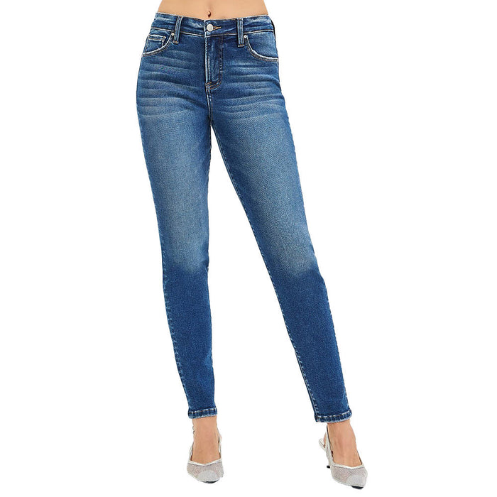Risen Jeans Women's Tummy Control Ankle Skinny Jeans