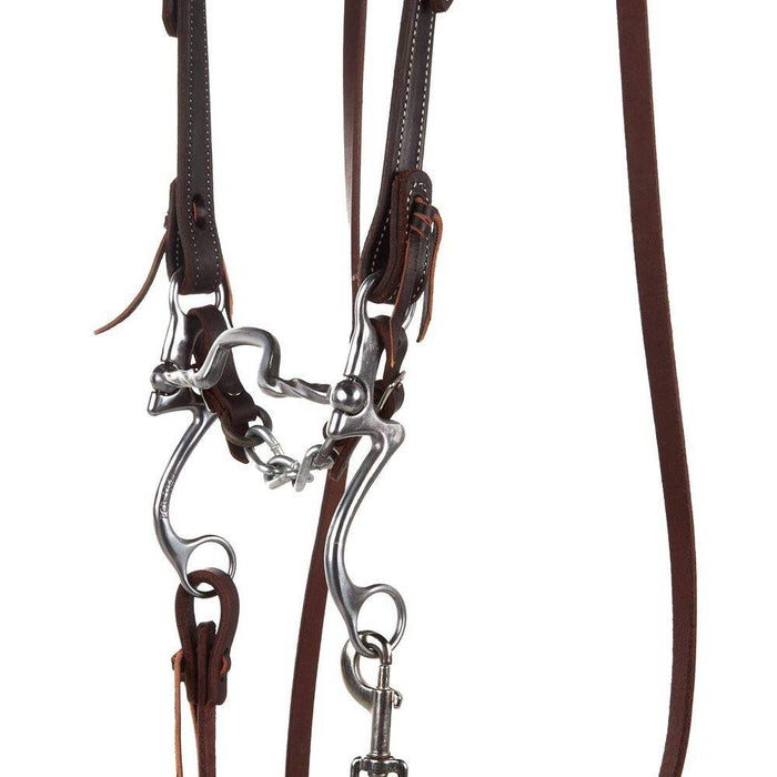 NRS Shank Bridle Slow Twist Square Port