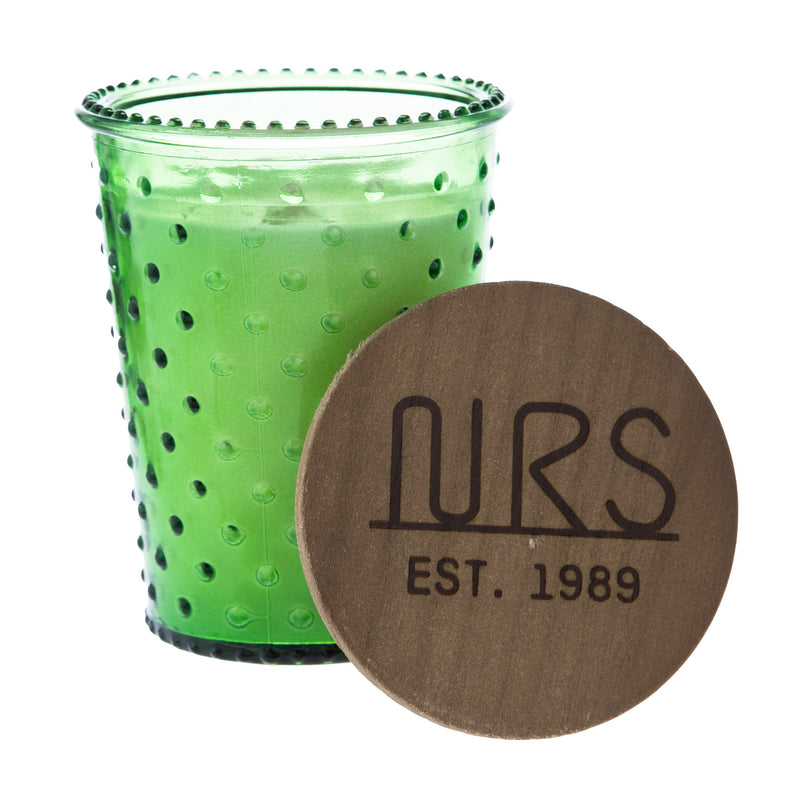 NRS Willow Woods Hobnail Verde Candle
