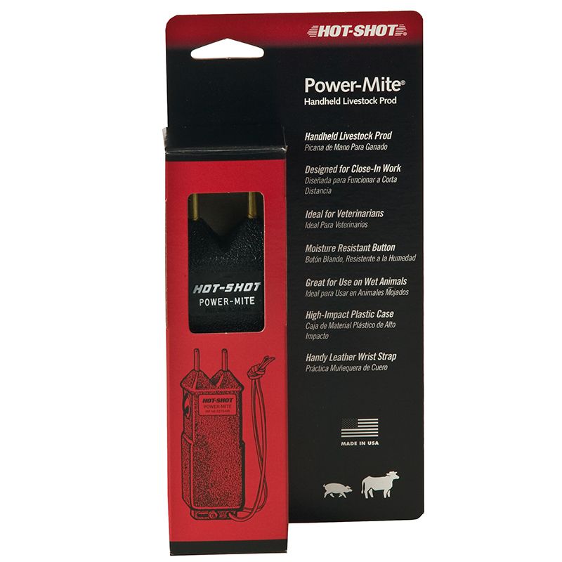 Hot Shot S Power-Mite Pocket-Size Electric Livestock Prod