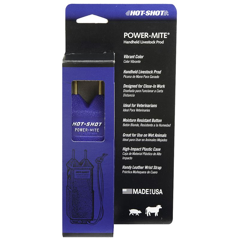Hot Shot S Power-Mite Pocket-Size Electric Livestock Prod