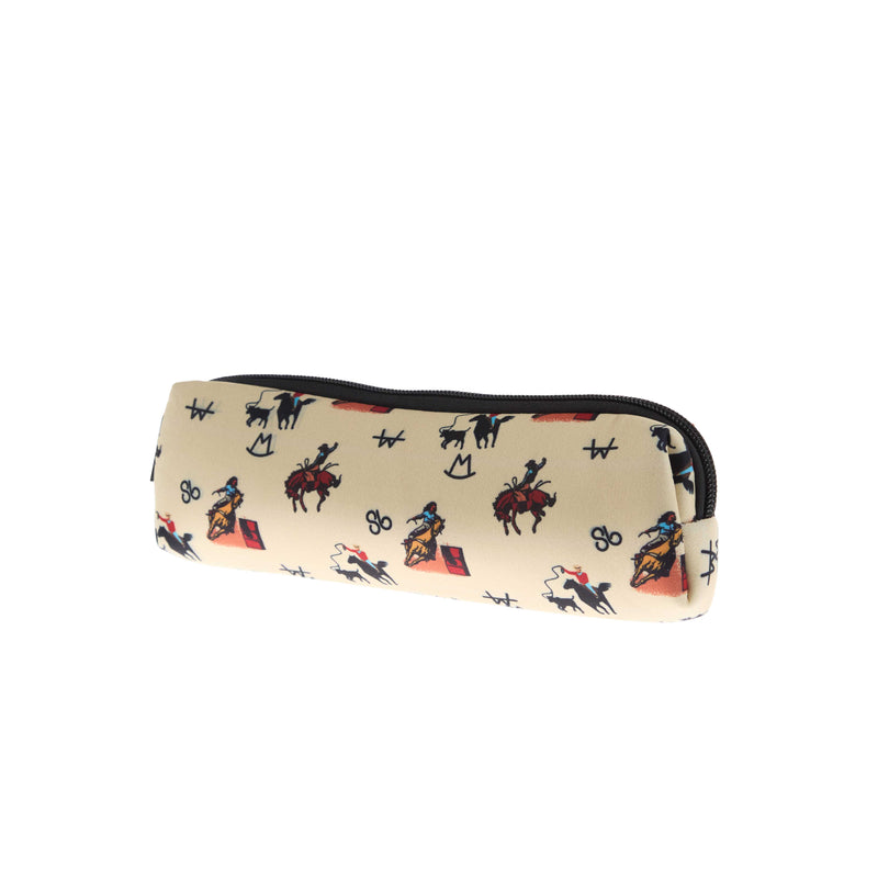 The Front Porch Label Vintage Cowboy Pencil Pouch