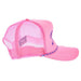 Pierce & Pine Womens Hot Pink Basic Cap