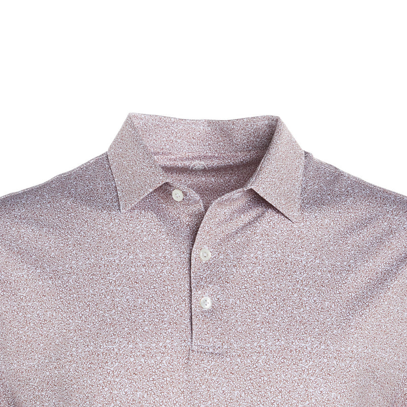 Cowboy Country Club Llc Men's Burnt Cowboy Hat Print Polo