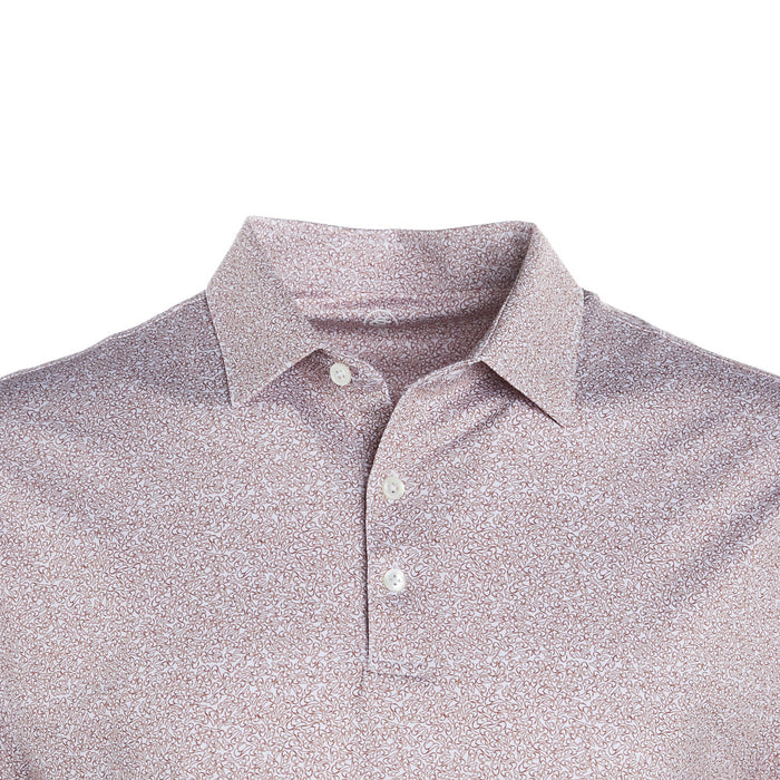 Cowboy Country Club Llc Men's Burnt Cowboy Hat Print Polo