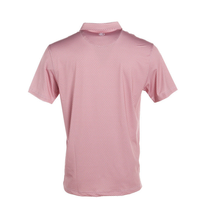 Cowboy Country Club Llc Men's Brick Diamondback Polo