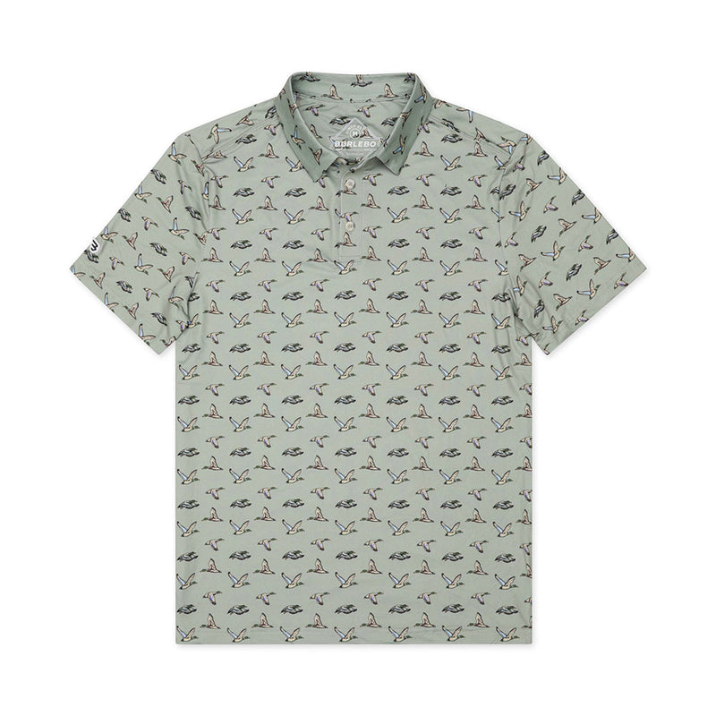 Burlebo Men's Flying Ducks Performance Polo