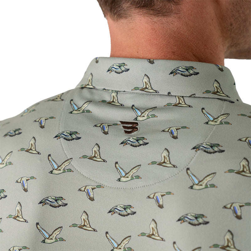 Burlebo Men's Flying Ducks Performance Polo