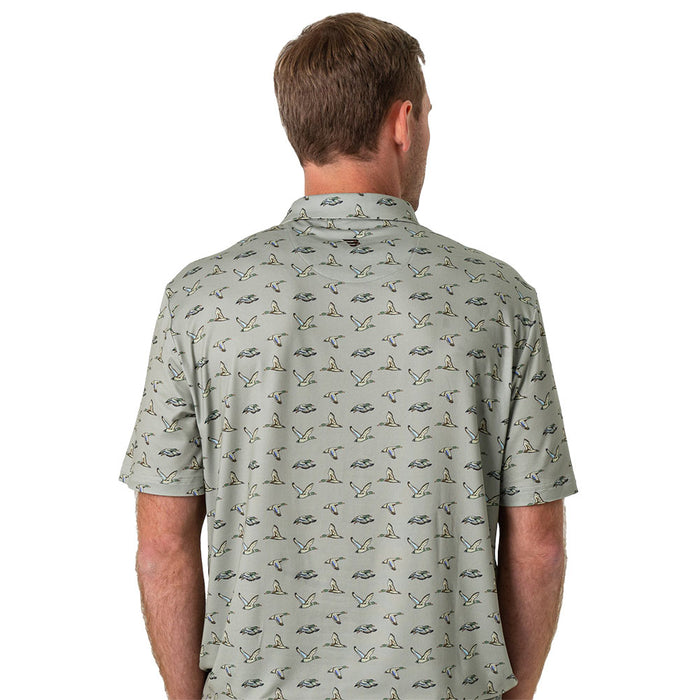 Burlebo Men's Flying Ducks Performance Polo