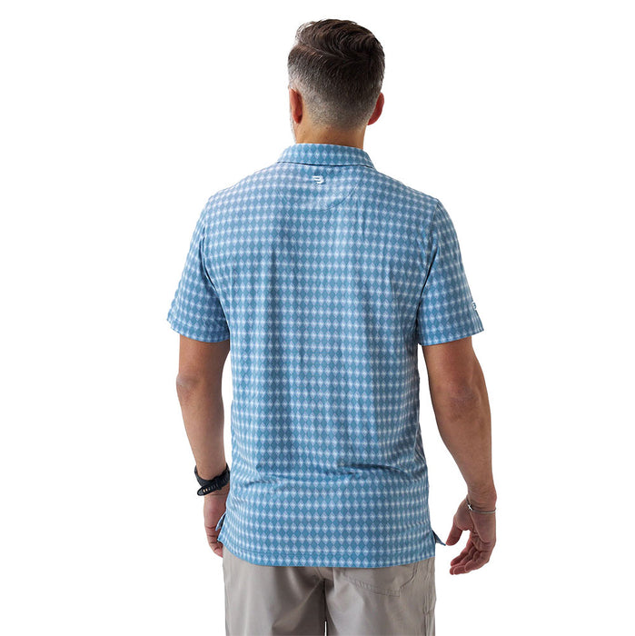 Burlebo Men's Texas Diamonds Performance Polo