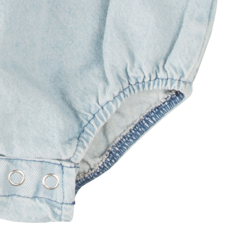 Wrangler Boy's Infant Long Sleeve Denim Onesie