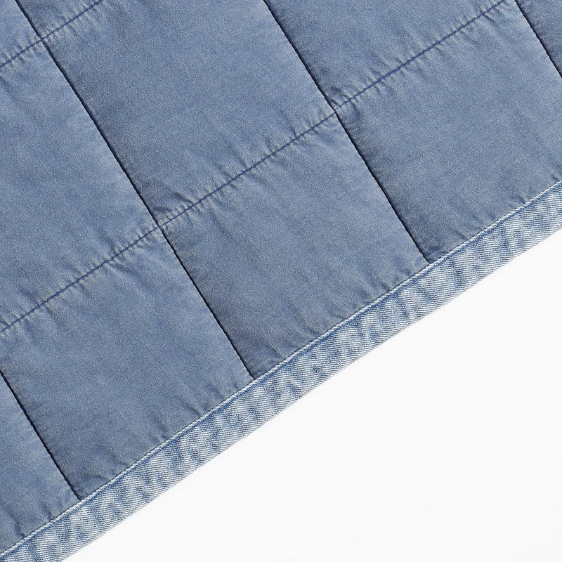 Hiend Accents Stonewashed Denim Quilt Set