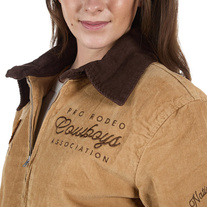 Rodeo Quincy Tan Bronc Bomber Jacket