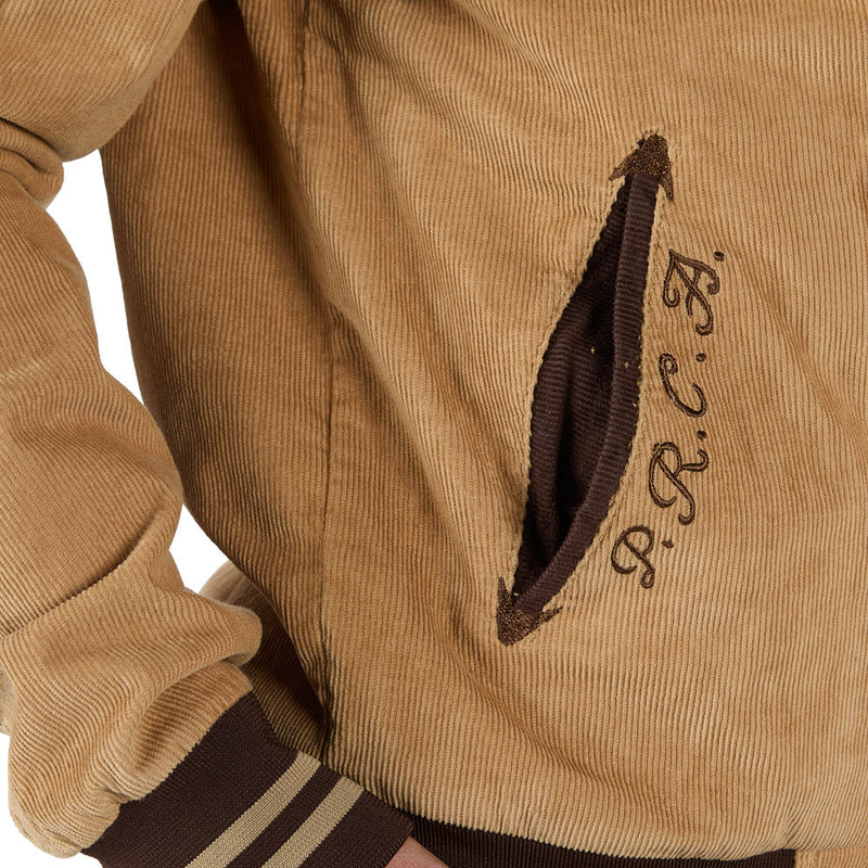 Rodeo Quincy Tan Bronc Bomber Jacket
