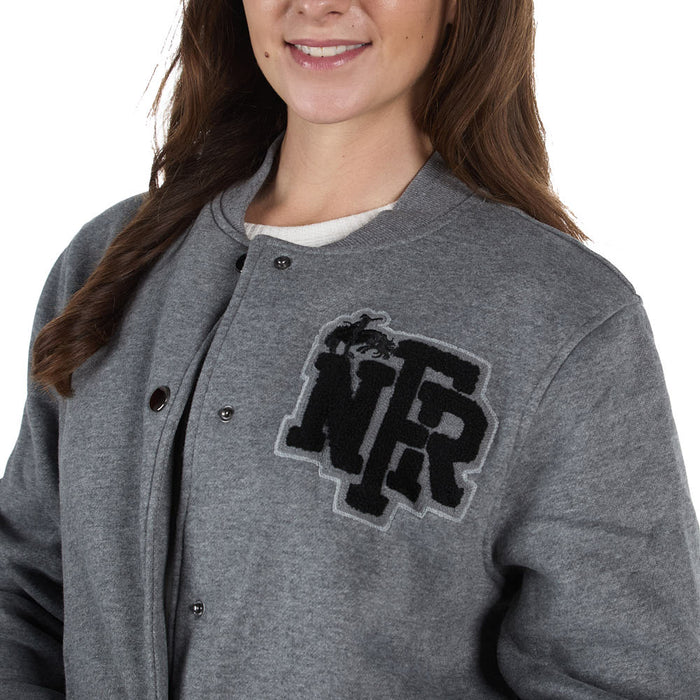 Rodeo Quincy Grey NFR Bomber Jacket