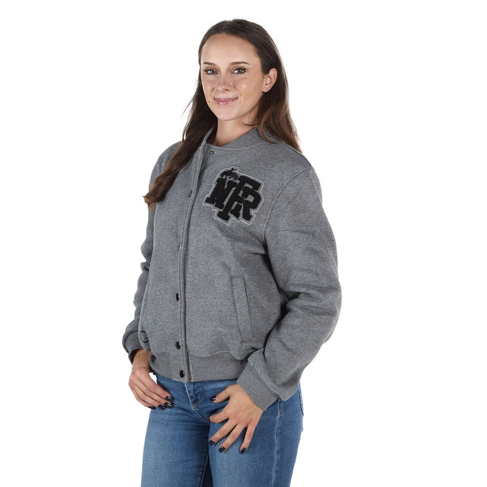 Rodeo Quincy Grey NFR Bomber Jacket