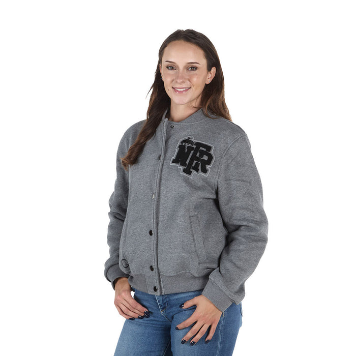 Rodeo Quincy Grey NFR Bomber Jacket