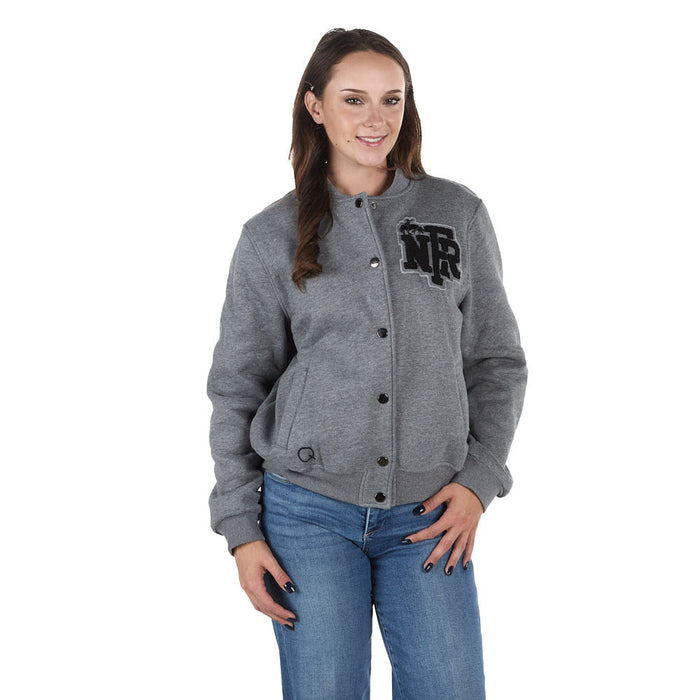 Rodeo Quincy Grey NFR Bomber Jacket