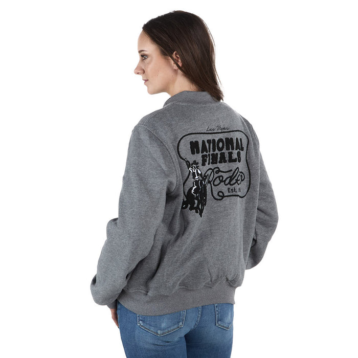 Rodeo Quincy Grey NFR Bomber Jacket