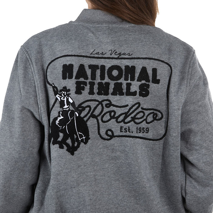 Rodeo Quincy Grey NFR Bomber Jacket