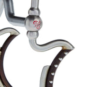 Tom Balding Bits Predator Solid Medium Port Shank Bit