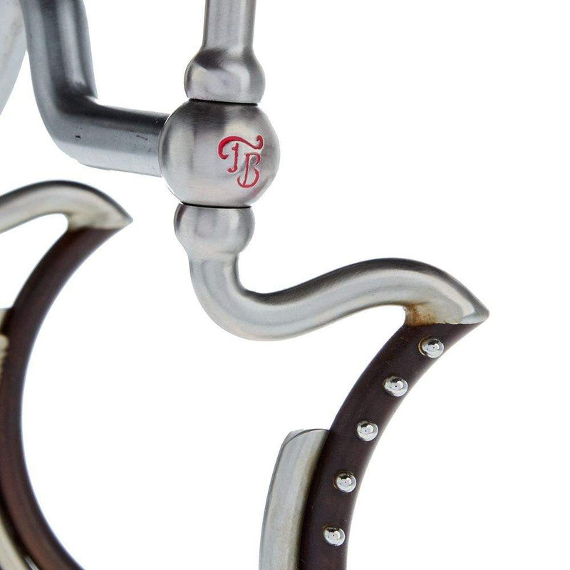 Tom Balding Bits Predator Solid Medium Port Shank Bit