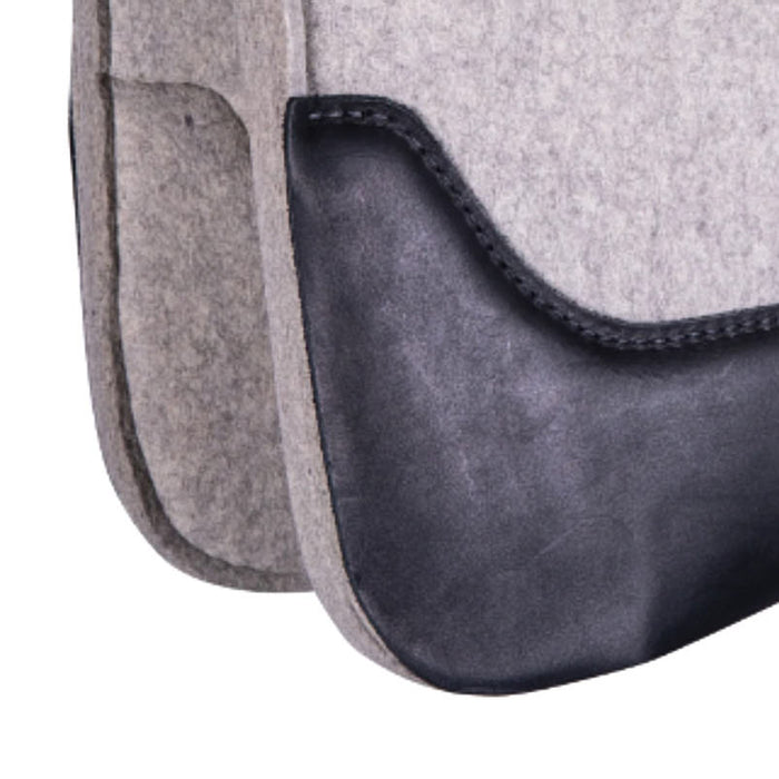 Professionals Choice Precision Relief Felt Barrel Saddle Pad