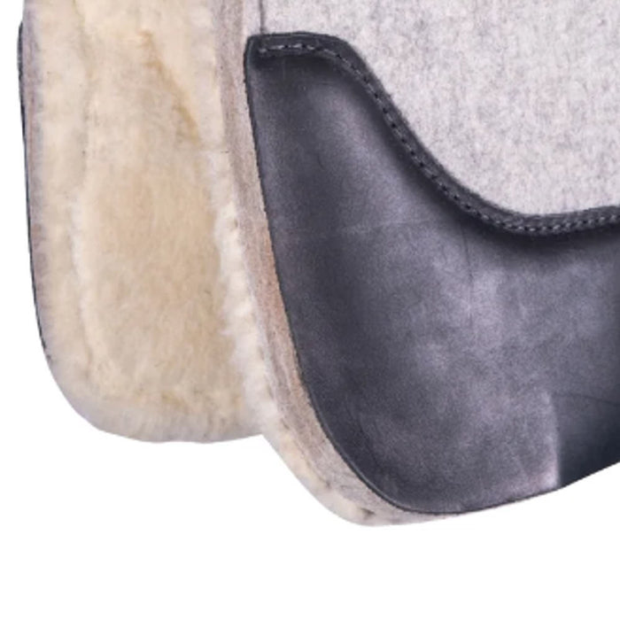 Professionals Choice Precision Relief Deluxe Felt Barrel Saddle Pad