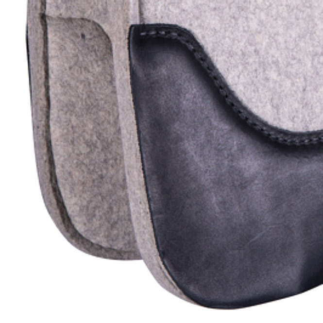 Professionals Choice Precision Relief Felt Saddle Pad