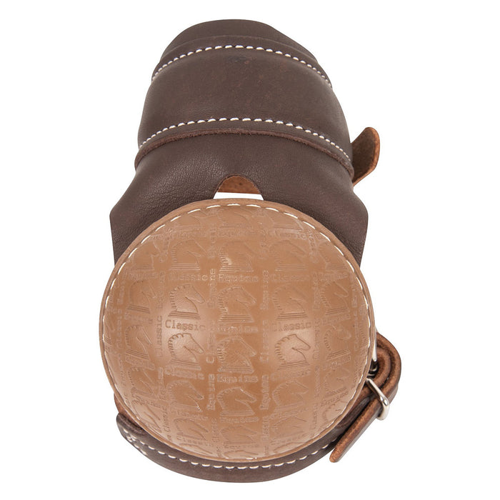 Classic Chocolate Pro Skid Boots with Buckles