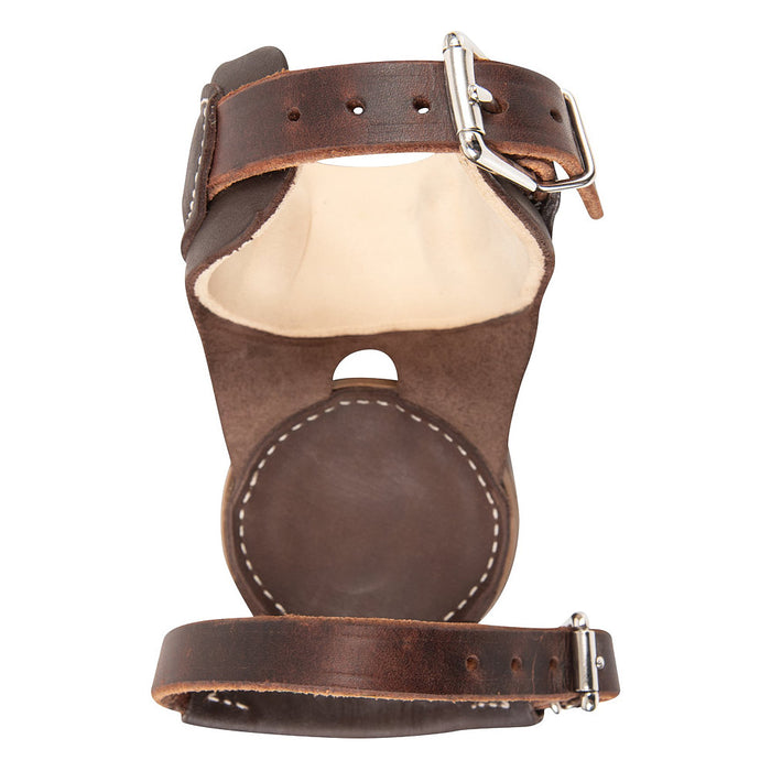 Classic Chocolate Pro Skid Boots with Buckles