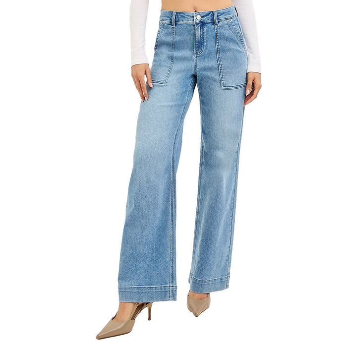 Risen Jeans Women's Medium Cargo Front Pocket Jeans