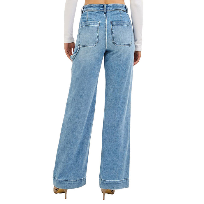 Risen Jeans Women's Medium Cargo Front Pocket Jeans