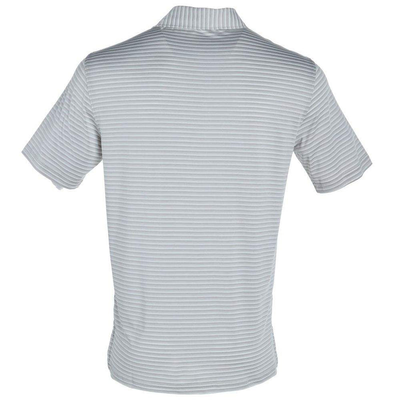 Southern Marsh Men's Bermuda Stripe Grey Polo