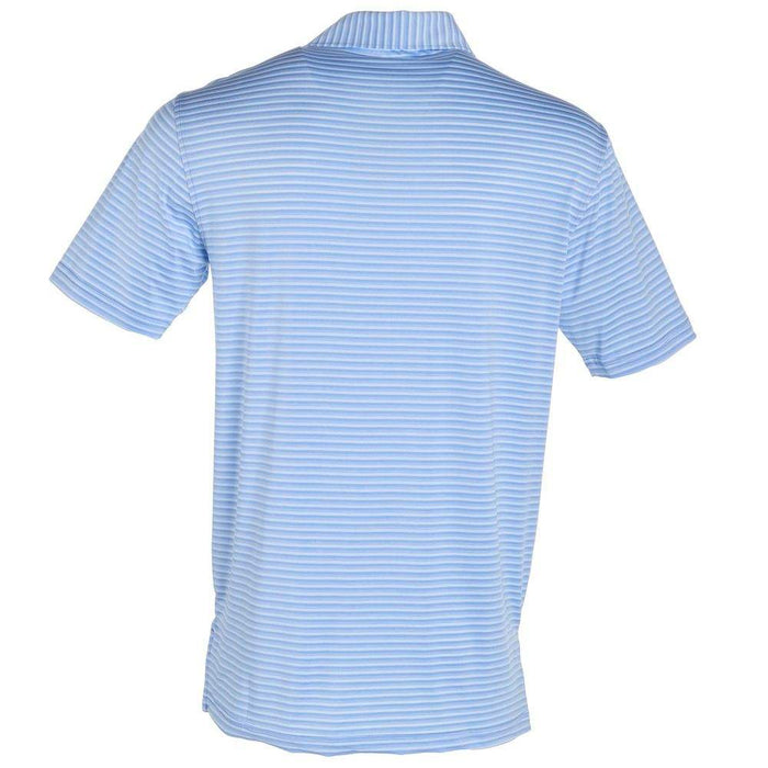 Southern Marsh Men's Bermuda Stripe Lilac Polo