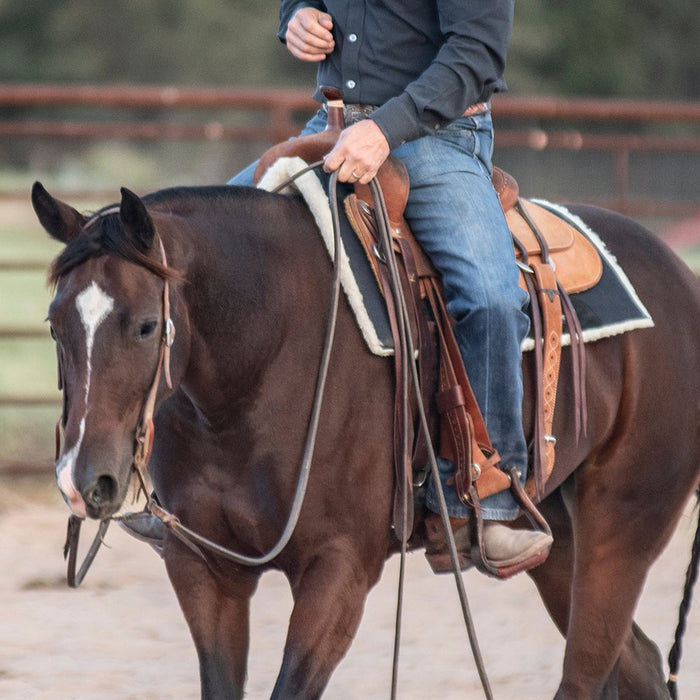 Classic Equine Performance Trainer Fleece Bottom 3/4in 31x32 Saddle Pad