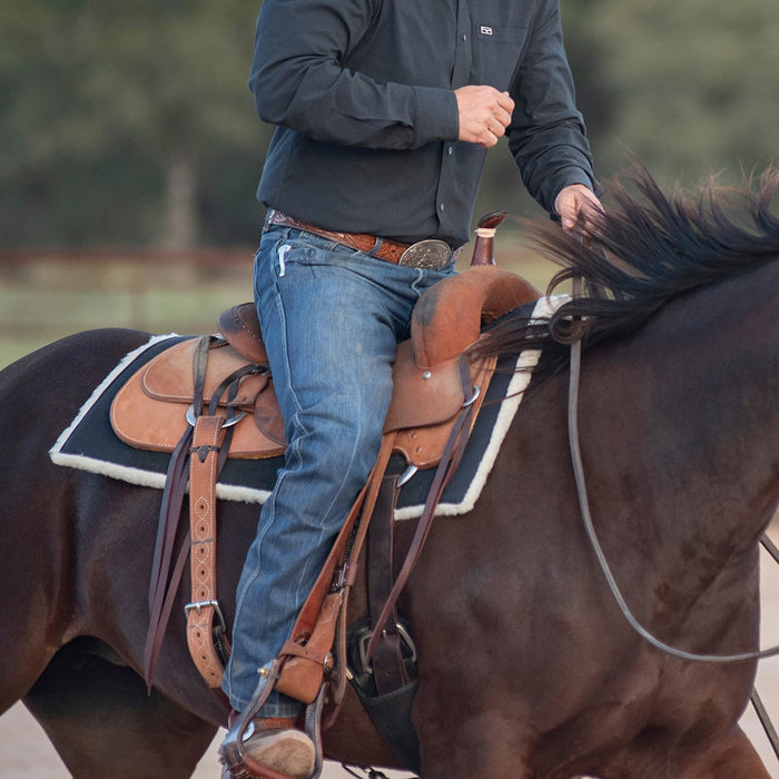 Classic Equine Performance Trainer Fleece Bottom 3/4in 31x32 Saddle Pad