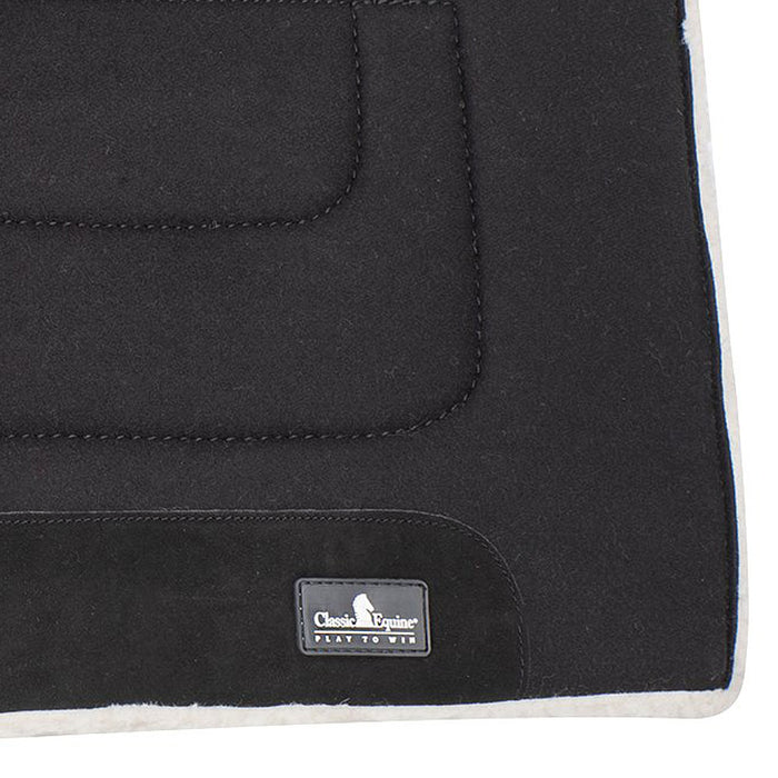 Classic Equine Performance Trainer Fleece Bottom 3/4in 31x32 Saddle Pad