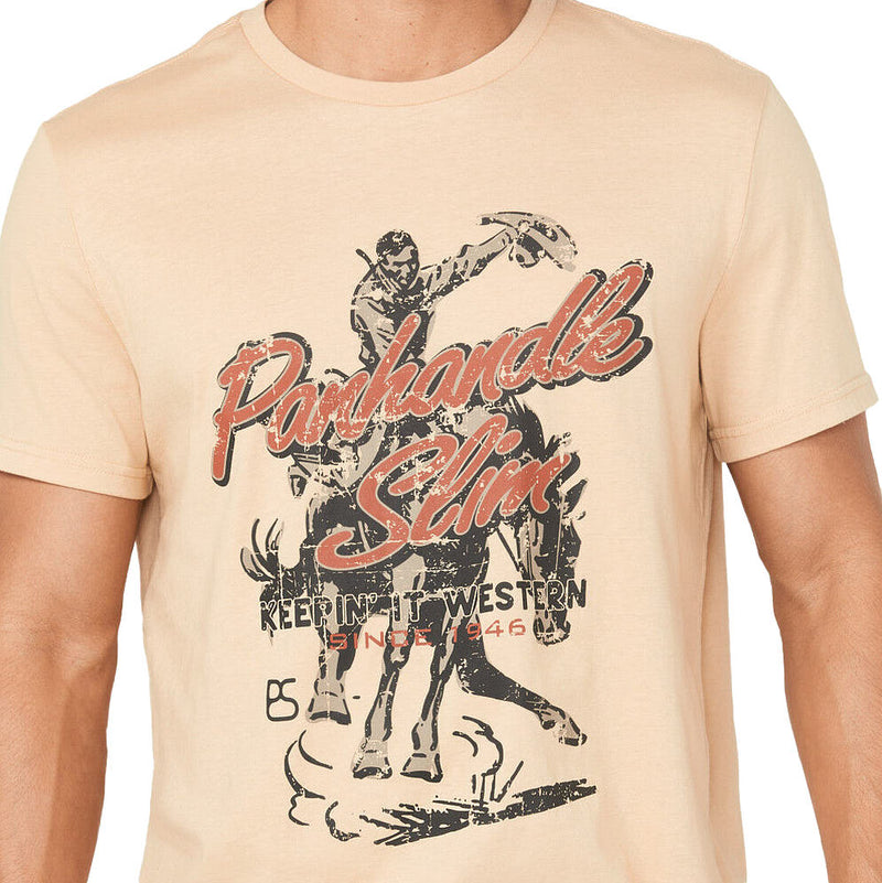 Panhandle Men's Keepin' It Western Graphic Tee Shirt