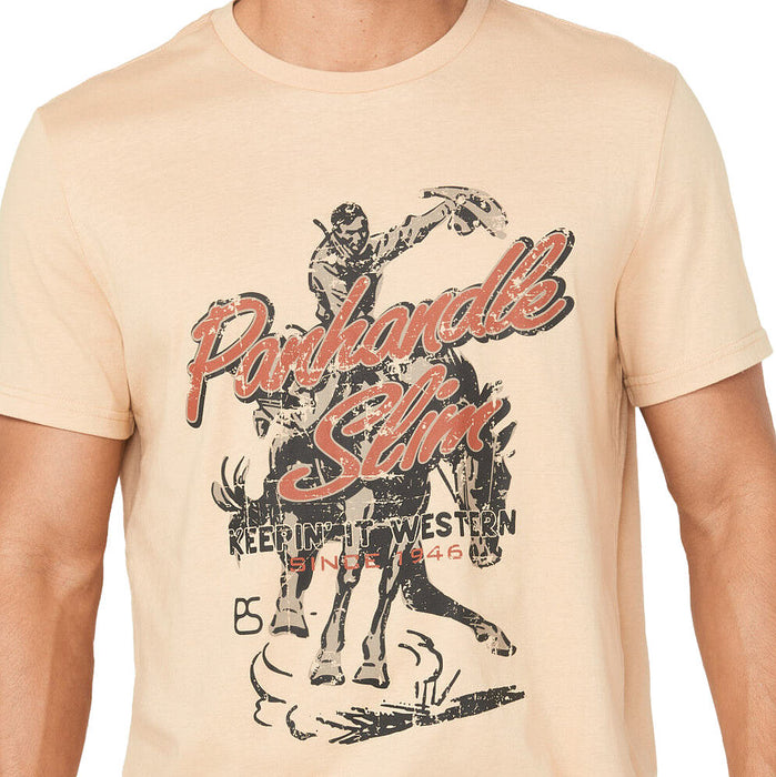 Panhandle Men's Keepin' It Western Graphic Tee Shirt