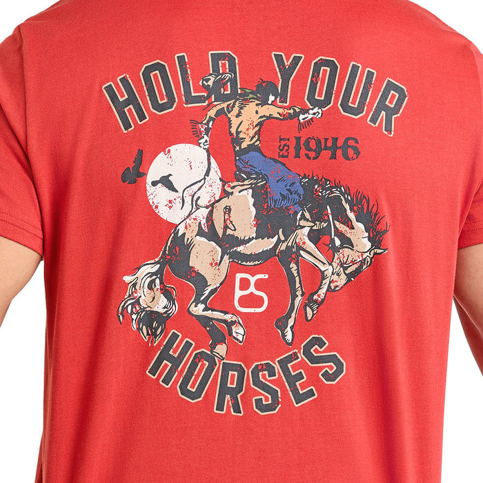 Rock & Roll Denim Men's Hold Your Horses Tee Shirt