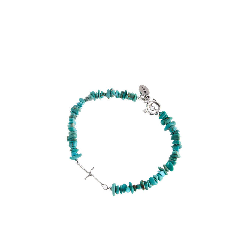Paige Wallace Tiny Cross Bracelet