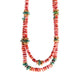 Paige Wallace Spiny Two Strand Necklace