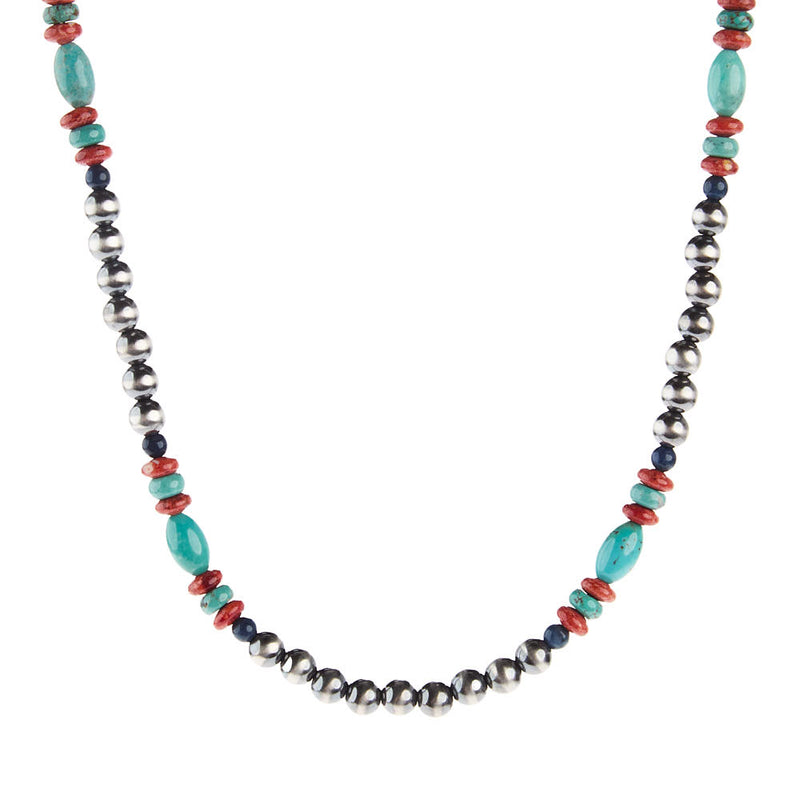 Paige Wallace Navajo Pearl Mix Choker Necklace