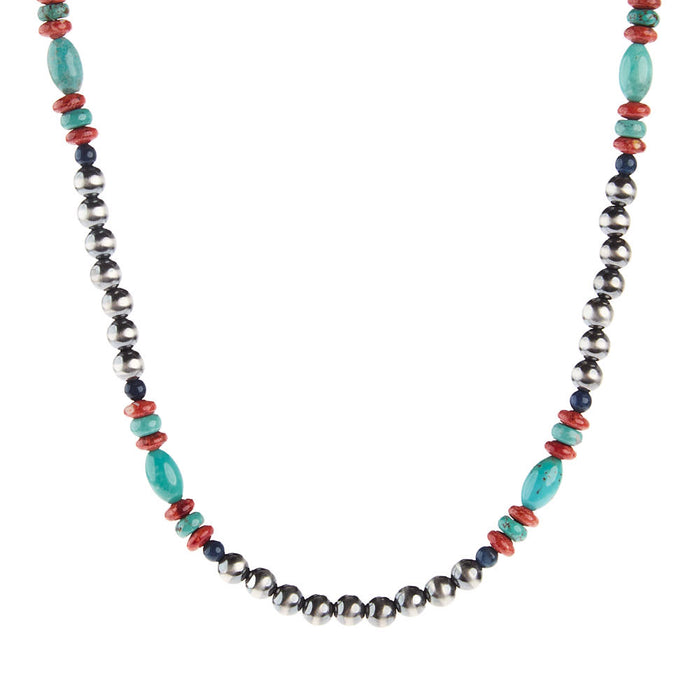 Paige Wallace Navajo Pearl Mix Choker Necklace