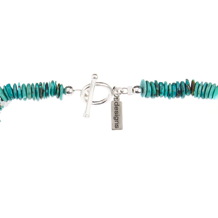 Paige Wallace Turquoise Grad Necklace