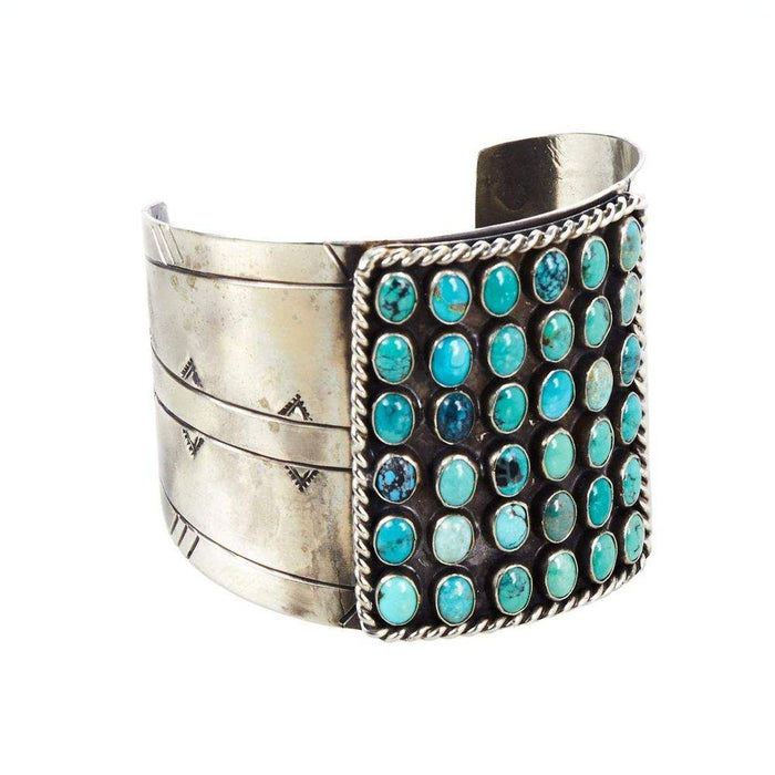 Paige Wallace Turquosie Mulit-Stone Wide Cuff