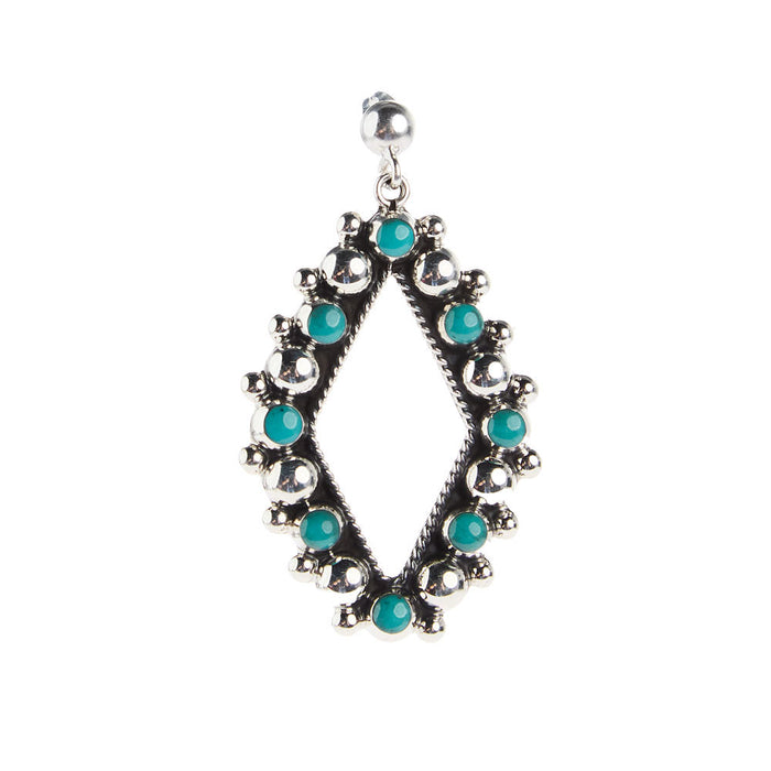 Paige Wallace Large Reconstituted Stone Earrings