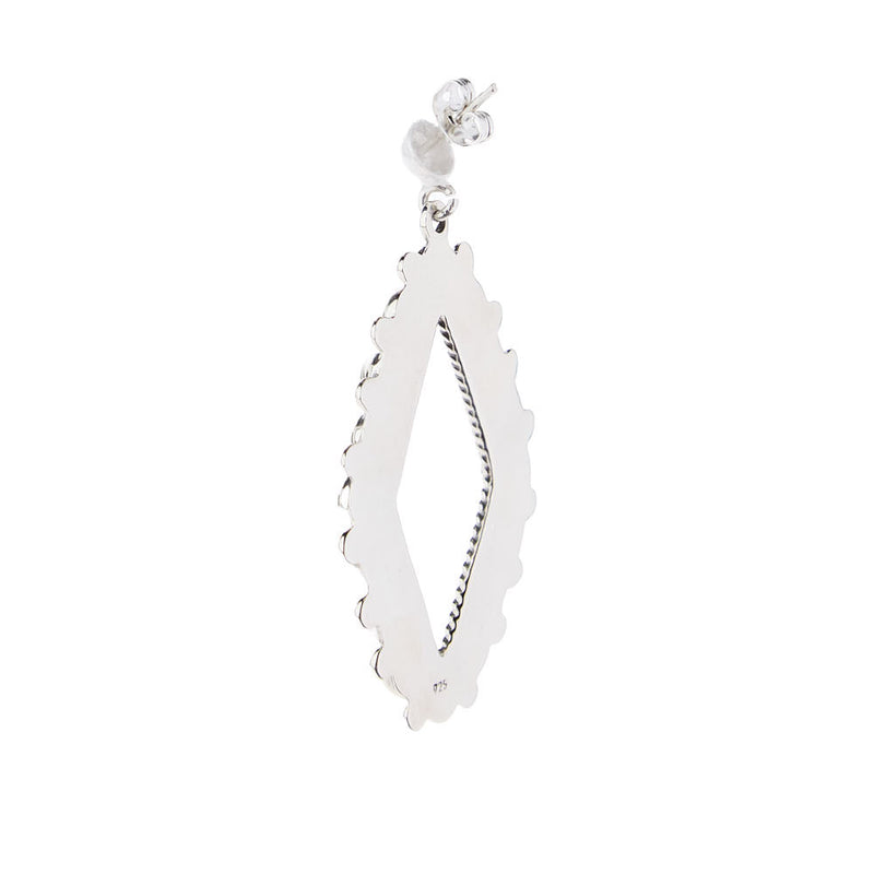 Paige Wallace Large Reconstituted Stone Earrings