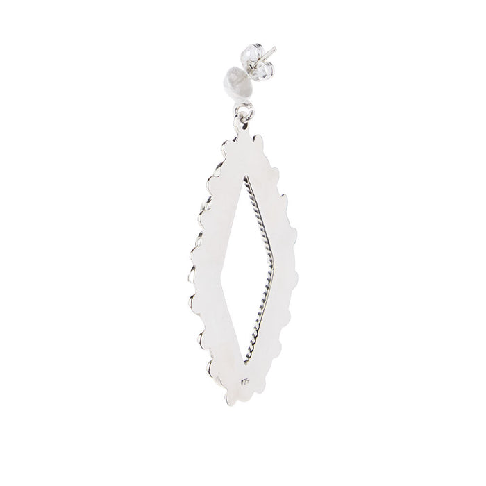 Paige Wallace Large Reconstituted Stone Earrings